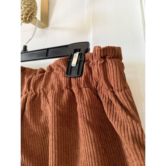 SHEIN curve women’s size 2x-large brown textured shorts - Picture 8 of 8